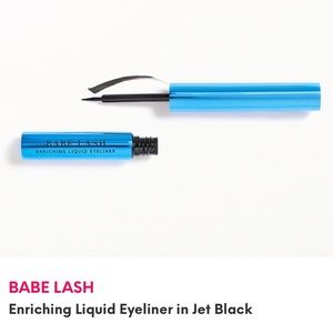 Babe lash black liquid eyeliner full size new